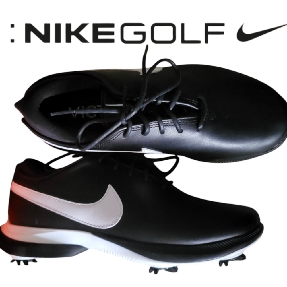 Nike Air Zoom Golf Victory Tour 2 Women 7.5 Black White 022025 - Picture 1 of 8